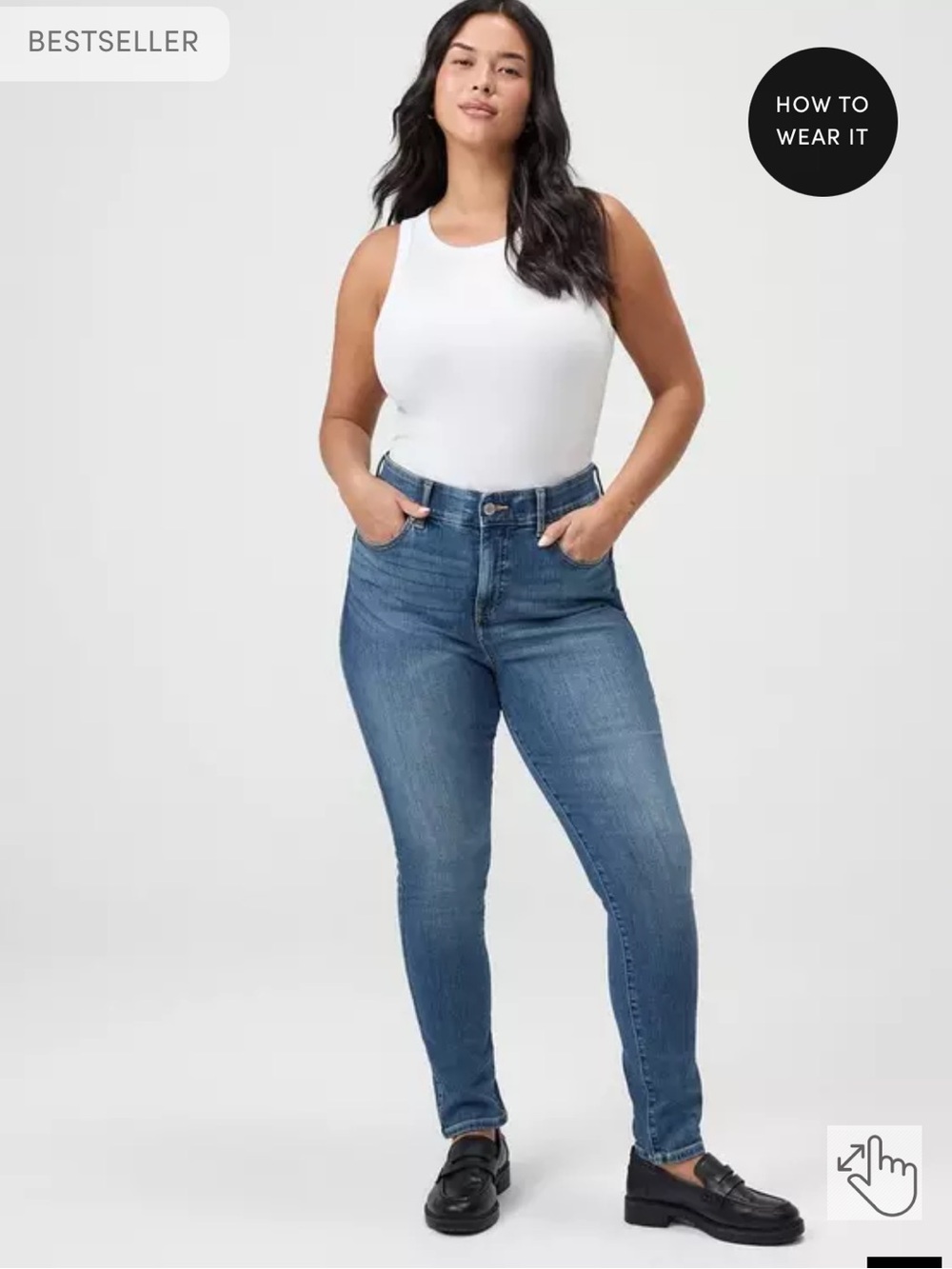 Torrid Bombshell Skinny High-Waisted Jeans